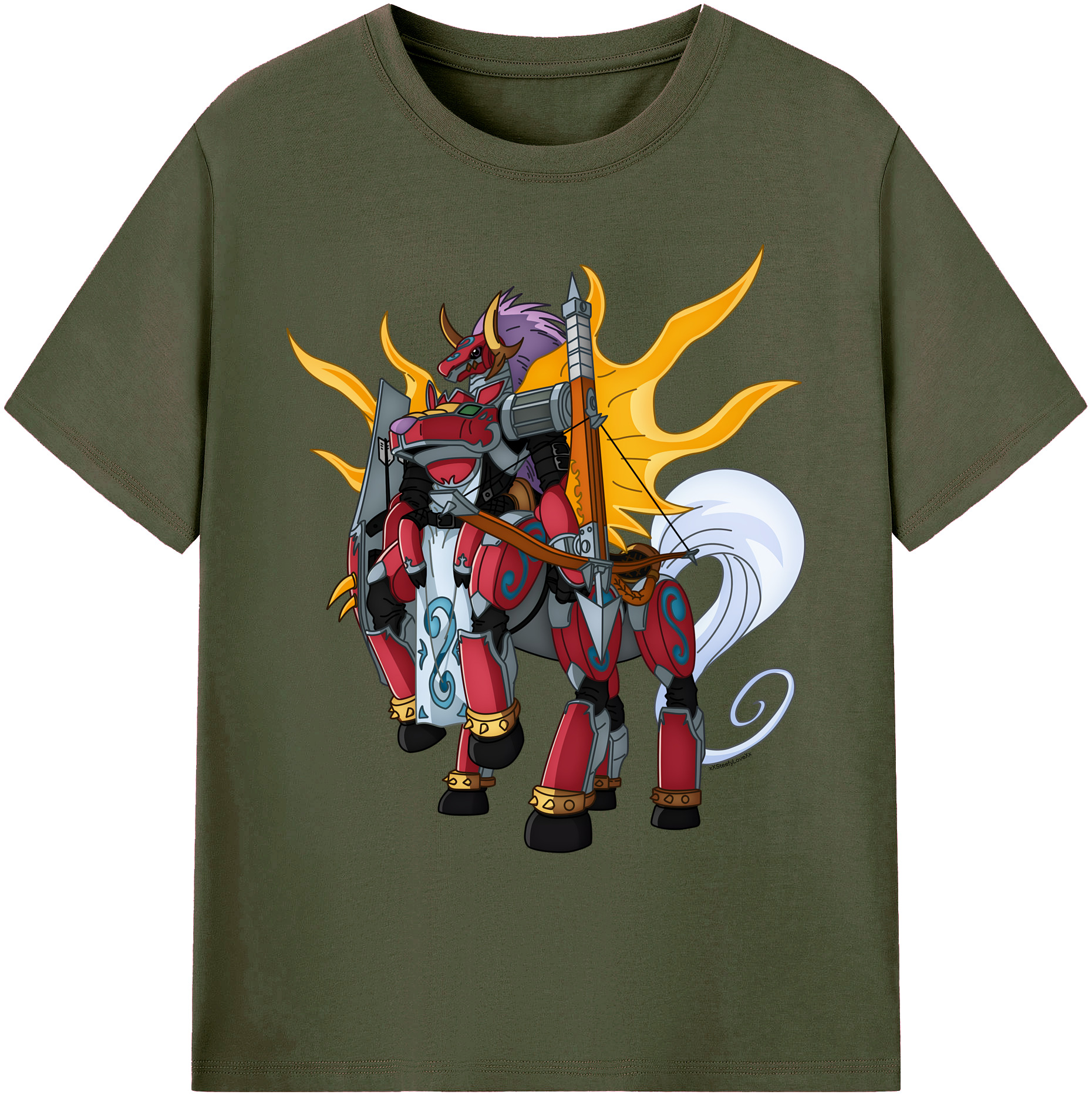 （画像用） Digimon デジタルモンスター/デジモン 綿100％ メンズ半袖Tシャツ｜肌触りやわらか＆通気性